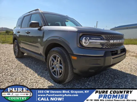 Gray 2025 Ford Bronco Sport Big Bend for sale in Grayson, KY