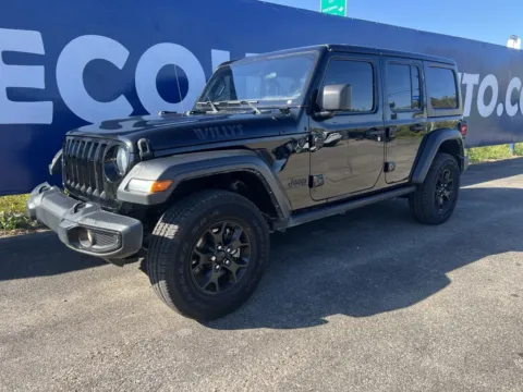 Another view of 2021 Jeep Wrangler Unlimited Willys for sale in Grayson, KY at Pure Country Automotive