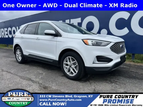 White 2024 Ford Edge SEL for sale in Grayson, KY