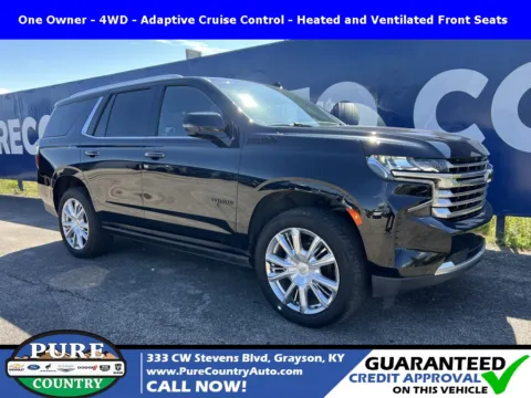 Black 2021 Chevrolet Tahoe High Country for sale in Grayson, KY