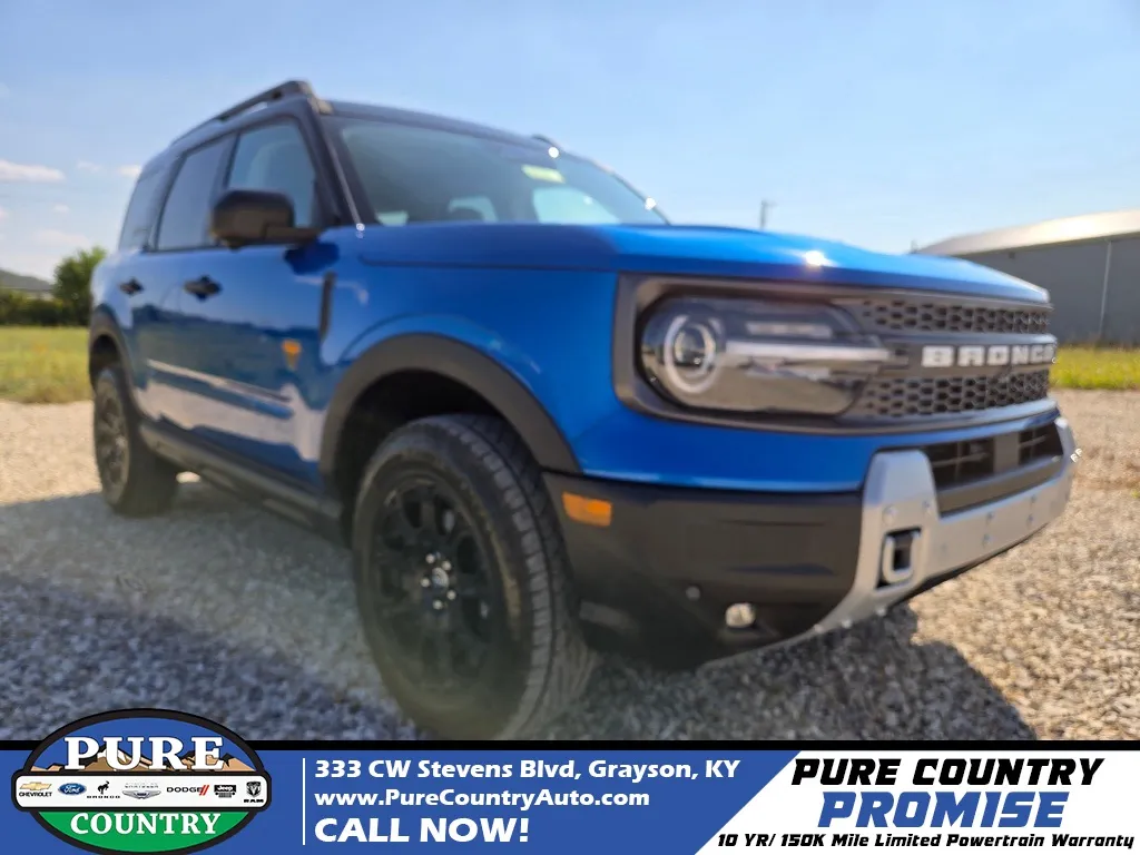 Blue 2025 Ford Bronco Sport Badlands for sale in Grayson, KY