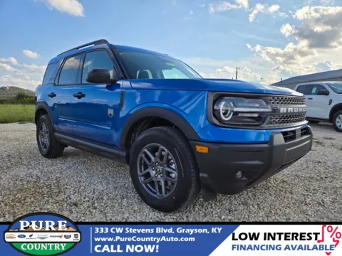 Blue 2025 Ford Bronco Sport Heritage for sale in Grayson, KY
