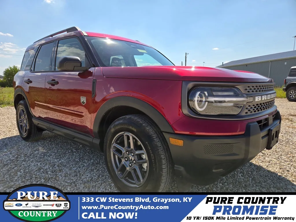 Red 2025 Ford Bronco Sport Big Bend for sale in Grayson, KY