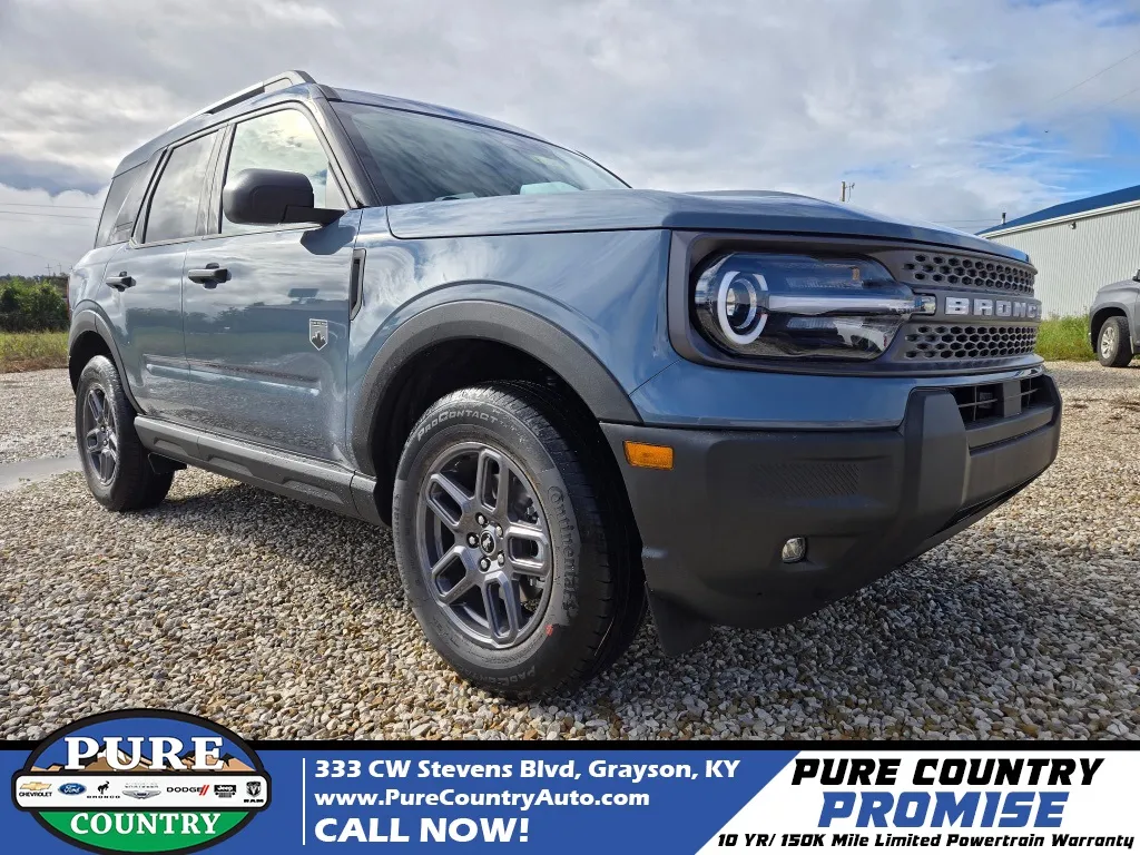 Gray 2025 Ford Bronco Sport Big Bend for sale in Grayson, KY