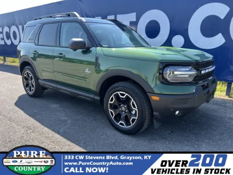 Green 2025 Ford Bronco Sport Outer Banks for sale in Grayson, KY