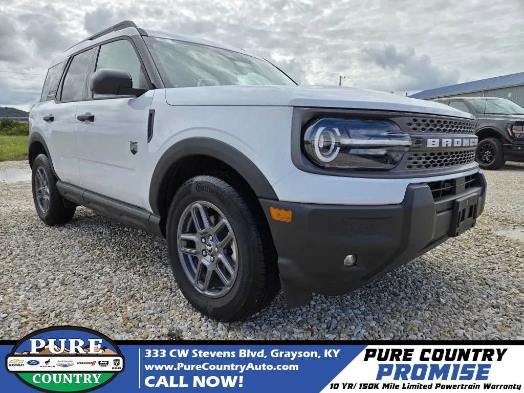 White 2025 Ford Bronco Sport Big Bend for sale in Grayson, KY