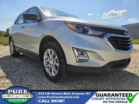 Silver 2020 Chevrolet Equinox LS for sale in Grayson, KY