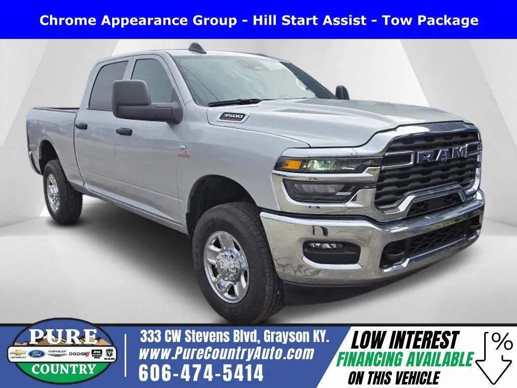 Silver 2026 Ram 3500 Tradesman for sale in Grayson, KY