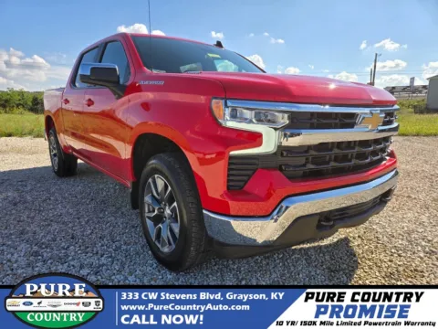 Red 2026 Chevrolet Silverado 1500 LT for sale in Grayson, KY