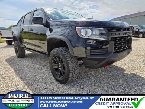 Black 2022 Chevrolet Colorado ZR2 for sale in Grayson, KY