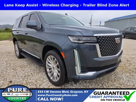 Gray 2021 Cadillac Escalade Premium Luxury for sale in Grayson, KY