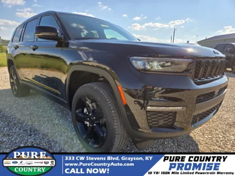 Black 2025 Jeep Grand Cherokee L Limited for sale in Grayson, KY