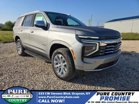 Gray 2026 Chevrolet Tahoe Premier for sale in Grayson, KY