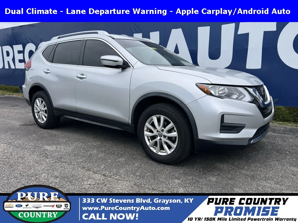 Silver 2020 Nissan Rogue SV for sale in Grayson, KY