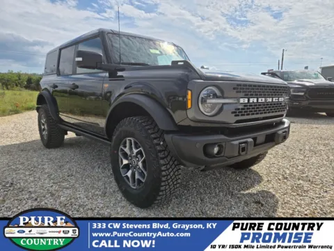 Black 2025 Ford Bronco Badlands for sale in Grayson, KY