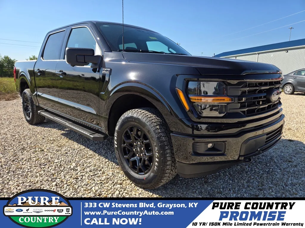 Black 2025 Ford F-150 XLT for sale in Grayson, KY