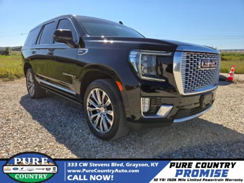 Black 2021 GMC Yukon Denali for sale in Grayson, KY