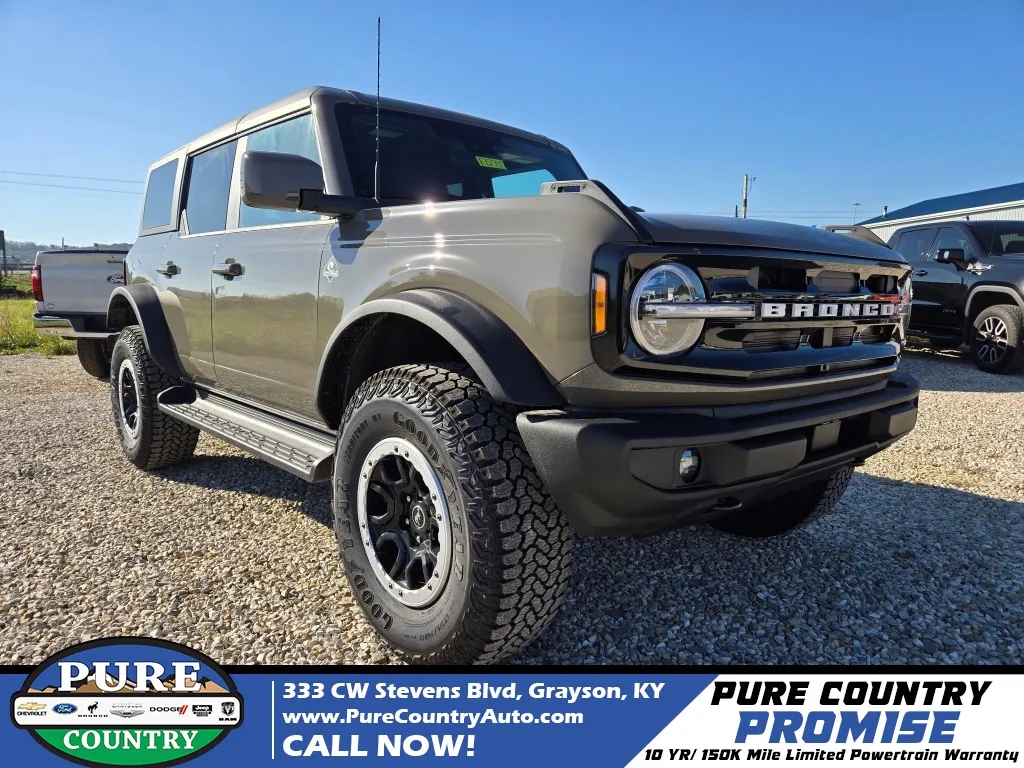 Gray 2025 Ford Bronco Outer Banks for sale in Grayson, KY
