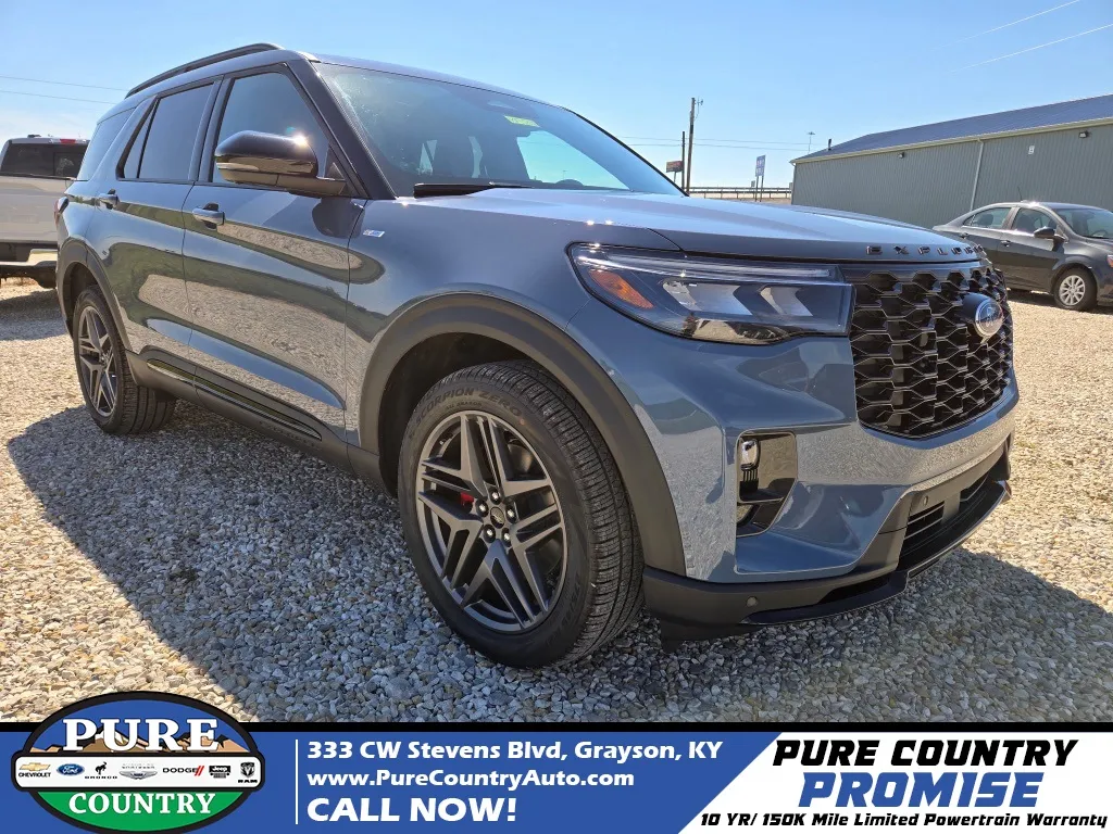 Blue 2025 Ford Explorer ST-Line for sale in Grayson, KY