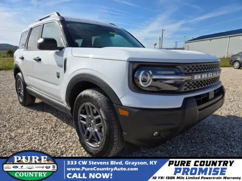 White 2025 Ford Bronco Sport Big Bend for sale in Grayson, KY