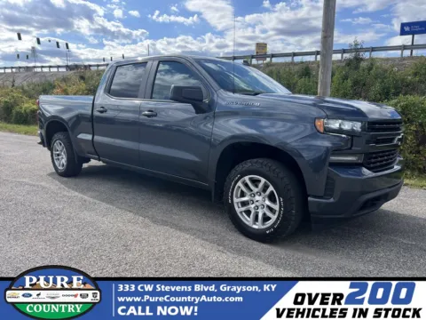 Blue 2019 Chevrolet Silverado 1500 RST for sale in Grayson, KY