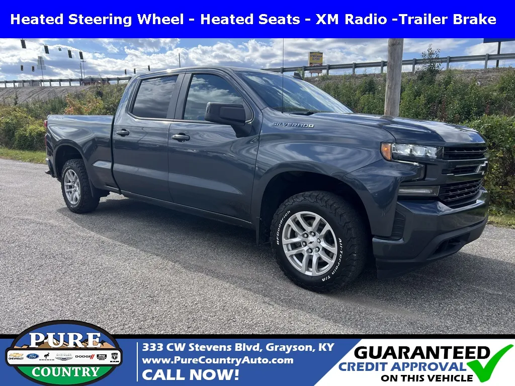 Blue 2019 Chevrolet Silverado 1500 RST for sale in Grayson, KY