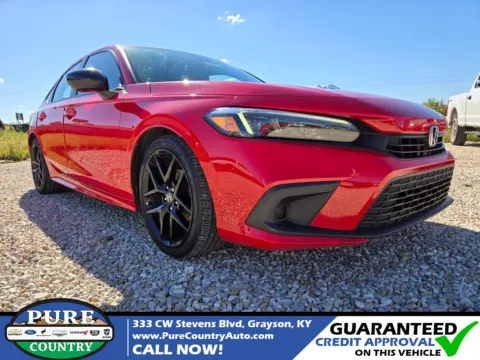 Red 2022 Honda Civic Sport for sale in Grayson, KY