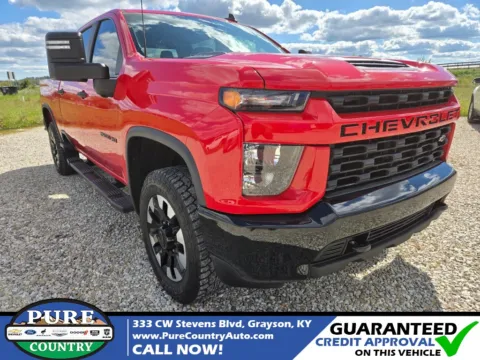 Red 2020 Chevrolet Silverado 2500HD Custom for sale in Grayson, KY