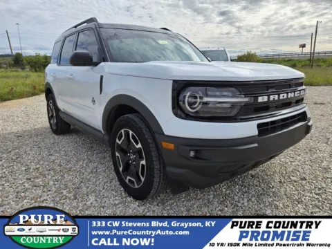 White 2021 Ford Bronco Sport Outer Banks for sale in Grayson, KY