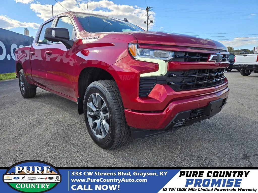 Red 2025 Chevrolet Silverado 1500 RST for sale in Grayson, KY