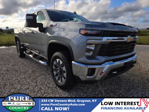 Gray 2025 Chevrolet Silverado 2500HD LT for sale in Grayson, KY