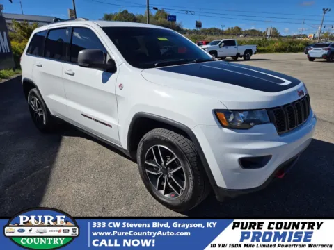 White 2021 Jeep Grand Cherokee Trailhawk for sale in Grayson, KY