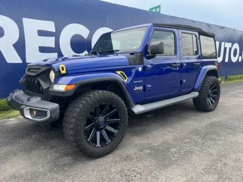 Another view of 2018 Jeep Wrangler Unlimited Sahara for sale in Grayson, KY at Pure Country Automotive