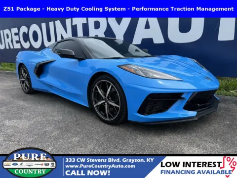 Blue 2023 Chevrolet Corvette Stingray for sale in Grayson, KY