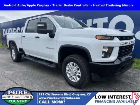 White 2023 Chevrolet Silverado 2500HD Custom for sale in Grayson, KY