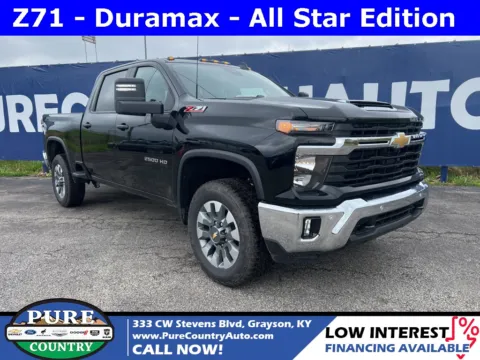 Black 2025 Chevrolet Silverado 2500HD LT for sale in Grayson, KY