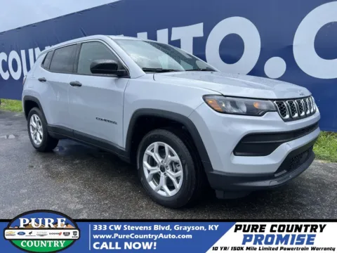 Silver 2025 Jeep Compass Sport for sale in Grayson, KY