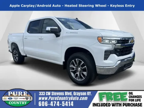 White 2025 Chevrolet Silverado 1500 LT for sale in Grayson, KY