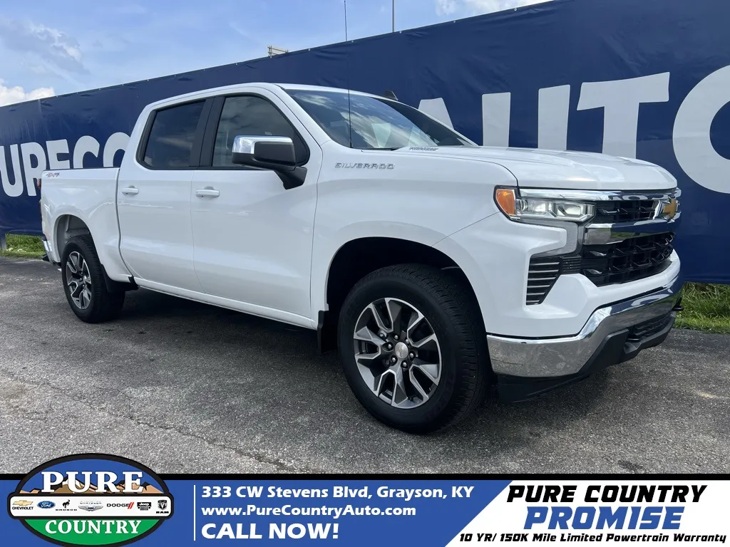 White 2025 Chevrolet Silverado 1500 LT for sale in Grayson, KY