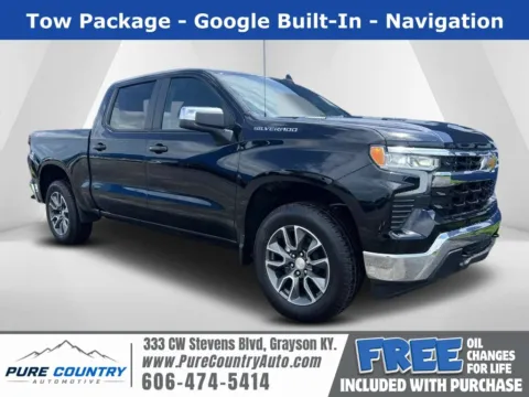 Black 2025 Chevrolet Silverado 1500 LT for sale in Grayson, KY
