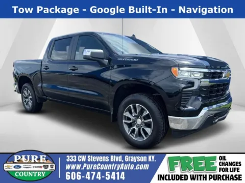 Black 2025 Chevrolet Silverado 1500 LT for sale in Grayson, KY