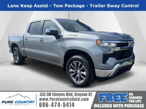 Gray 2025 Chevrolet Silverado 1500 LT for sale in Grayson, KY