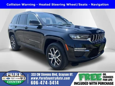 Black 2025 Jeep Grand Cherokee Limited for sale in Grayson, KY