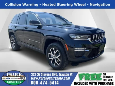 Black 2025 Jeep Grand Cherokee Limited for sale in Grayson, KY