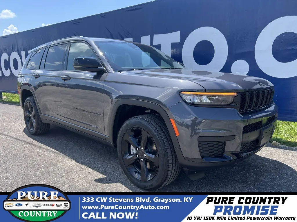 Gray 2025 Jeep Grand Cherokee L Altitude X for sale in Grayson, KY