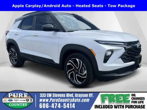 White 2025 Chevrolet TrailBlazer RS for sale in Grayson, KY
