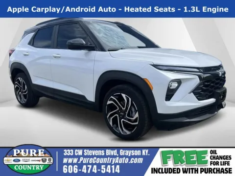 White 2025 Chevrolet TrailBlazer RS for sale in Grayson, KY