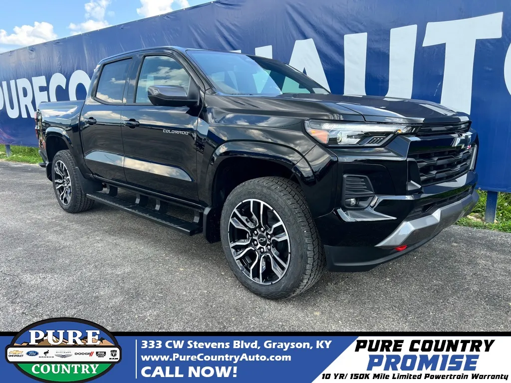 Black 2025 Chevrolet Colorado Z71 for sale in Grayson, KY