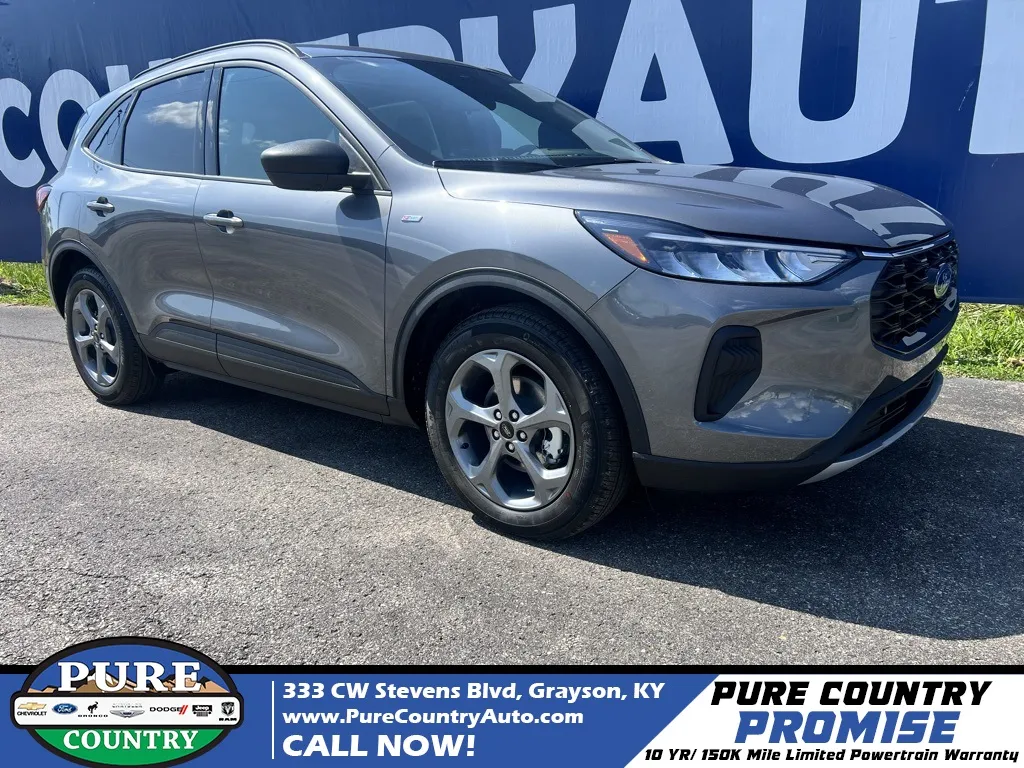 Gray 2025 Ford Escape Hybrid ST-Line for sale in Grayson, KY