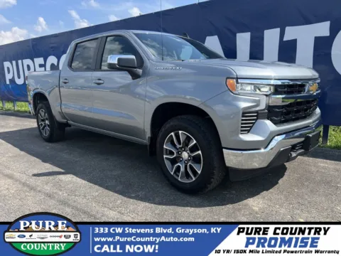 Gray 2025 Chevrolet Silverado 1500 LT for sale in Grayson, KY
